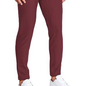 SPOKE Techwear Lite Urban Utility, Performance Pants, Waist 35 Maroon Red